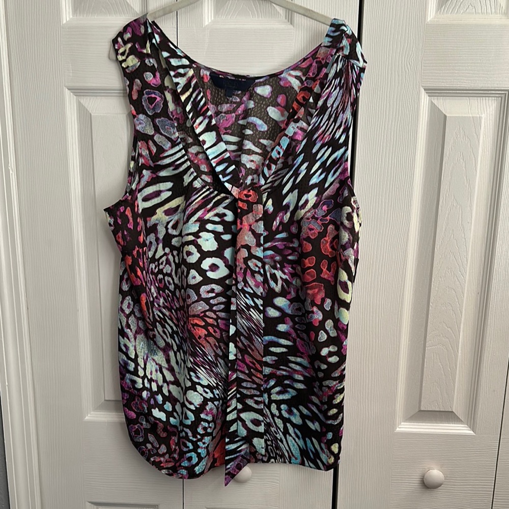 Multicolor Sleeveless Women's Top